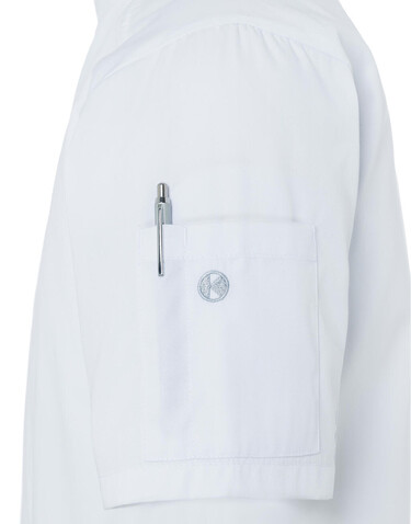 Karlowsky Short-Sleeve Chef Jacket Modern-Look, White, 56 (XL) bedrucken, Art.-Nr. 097670005