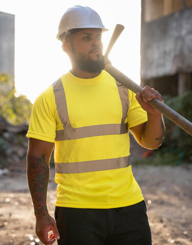 Korntex Hi-Vis T-Shirt Cordoba, 4XL bedrucken, Art.-Nr. 100136008 Korntex Hi-Vis T-Shirt Cordoba, 4XL bedrucken, Art.-Nr. 100136008