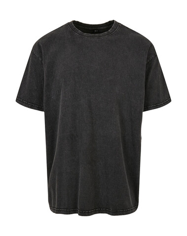 Build Your Brand Acid Washed Heavy Oversize Tee, Black, XL bedrucken, Art.-Nr. 100391014 Build Your Brand Acid Washed Heavy Oversize Tee, Black, XL bedrucken, Art.-Nr. 100391014
