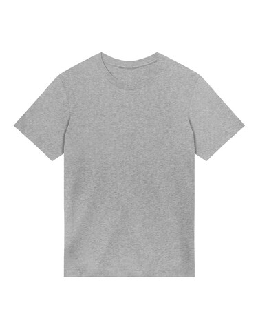True Blanks Mens Regular Tee, Grey Melange, S bedrucken, Art.-Nr. 100411133