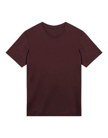 True Blanks Mens Regular Tee, Maroon, XL bedrucken, Art.-Nr. 100414456