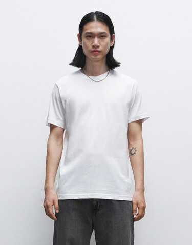 True Blanks Mens Regular Tee, Grey Melange, S bedrucken, Art.-Nr. 100411133