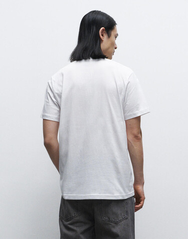 True Blanks Mens Regular Tee, Grey Melange, 2XL bedrucken, Art.-Nr. 100411137