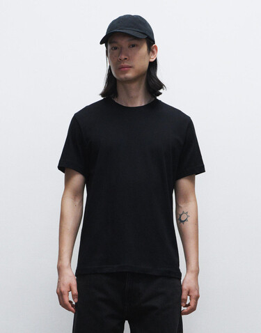 True Blanks Mens Regular Tee, Grey Melange, S bedrucken, Art.-Nr. 100411133