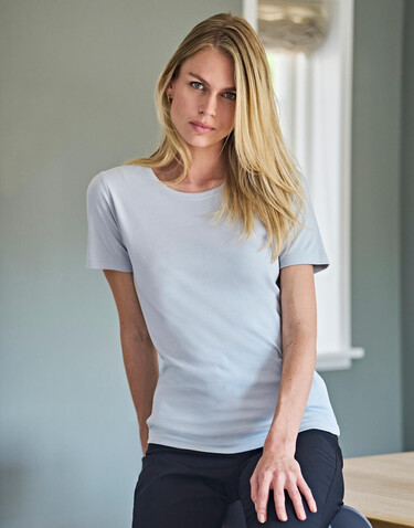 Tee Jays Ladies` Interlock T-Shirt, White, S bedrucken, Art.-Nr. 101540003 Tee Jays Ladies` Interlock T-Shirt, White, S bedrucken, Art.-Nr. 101540003