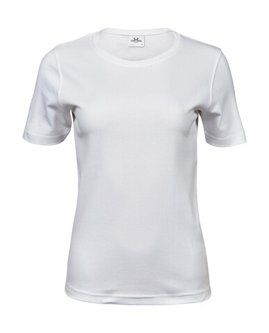 Tee Jays Ladies` Interlock T-Shirt, White, S bedrucken, Art.-Nr. 101540003 Tee Jays Ladies` Interlock T-Shirt, White, S bedrucken, Art.-Nr. 101540003
