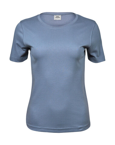 Tee Jays Ladies` Interlock T-Shirt, Flintstone, M bedrucken, Art.-Nr. 101540104