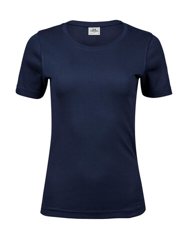 Tee Jays Ladies` Interlock T-Shirt, Navy, XL bedrucken, Art.-Nr. 101542006 Tee Jays Ladies` Interlock T-Shirt, Navy, XL bedrucken, Art.-Nr. 101542006