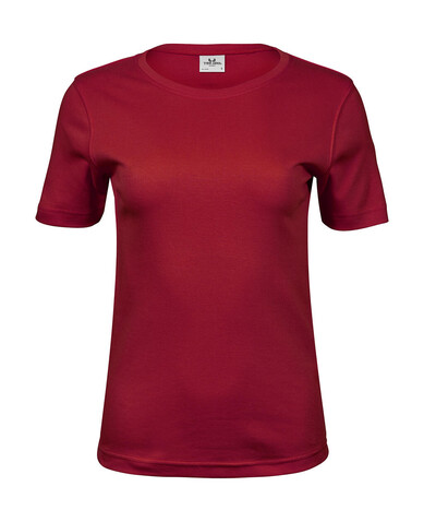 Tee Jays Ladies` Interlock T-Shirt, Deep Red, 2XL bedrucken, Art.-Nr. 101544067 Tee Jays Ladies` Interlock T-Shirt, Deep Red, 2XL bedrucken, Art.-Nr. 101544067