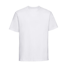 Russell Europe Authentic Heavyweight T, White, S bedrucken, Art.-Nr. 102000003