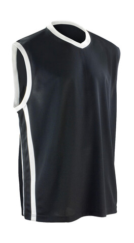 Result Men`s Quick Dry Basketball Top, Black/White, S bedrucken, Art.-Nr. 105331502 Result Men`s Quick Dry Basketball Top, Black/White, S bedrucken, Art.-Nr. 105331502