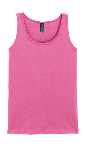 Gildan Softstyle Women`s Tank, Azalea, XL bedrucken, Art.-Nr. 106094256