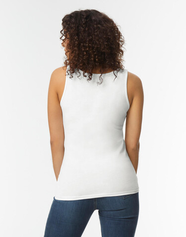 Gildan Softstyle Women`s Tank, White, S bedrucken, Art.-Nr. 106090003 Gildan Softstyle Women`s Tank, White, S bedrucken, Art.-Nr. 106090003