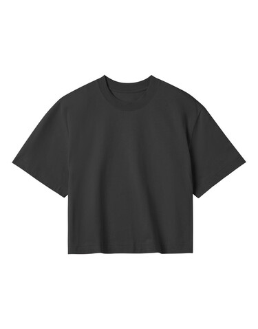 True Blanks Womens Crop Top, Off Black, XS bedrucken, Art.-Nr. 106411022 True Blanks Womens Crop Top, Off Black, XS bedrucken, Art.-Nr. 106411022