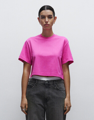 True Blanks Womens Crop Top, Off Black, XS bedrucken, Art.-Nr. 106411022 True Blanks Womens Crop Top, Off Black, XS bedrucken, Art.-Nr. 106411022