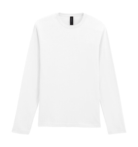 Gildan Softstyle Adult Long Sleeve T-Shirt, White, S bedrucken, Art.-Nr. 107090003 Gildan Softstyle Adult Long Sleeve T-Shirt, White, S bedrucken, Art.-Nr. 107090003