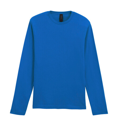 Gildan Softstyle Adult Long Sleeve T-Shirt, Royal, S bedrucken, Art.-Nr. 107093003
