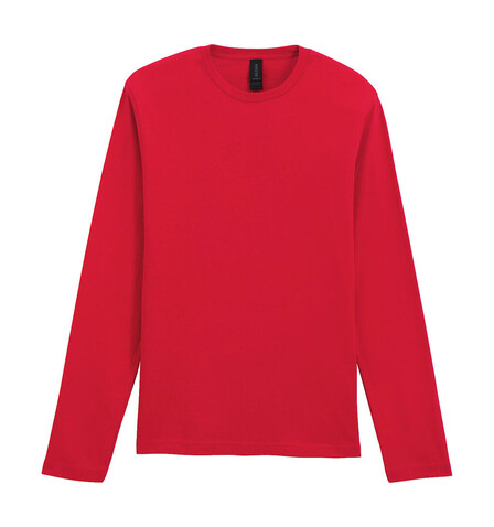 Gildan Softstyle Adult Long Sleeve T-Shirt, Red, XL bedrucken, Art.-Nr. 107094006