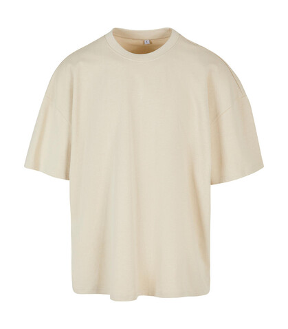 Build Your Brand Ultra Heavy Cotton Box Tee, Sand, XL bedrucken, Art.-Nr. 108397414