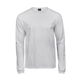 Tee Jays Long Sleeve Fashion Sof Tee, White, S bedrucken, Art.-Nr. 108540002