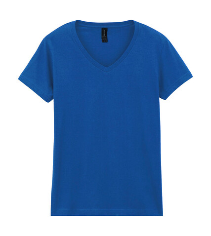 Gildan Softstyle Women`s V-Neck T-Shirt, Royal, S bedrucken, Art.-Nr. 109093003 Gildan Softstyle Women`s V-Neck T-Shirt, Royal, S bedrucken, Art.-Nr. 109093003