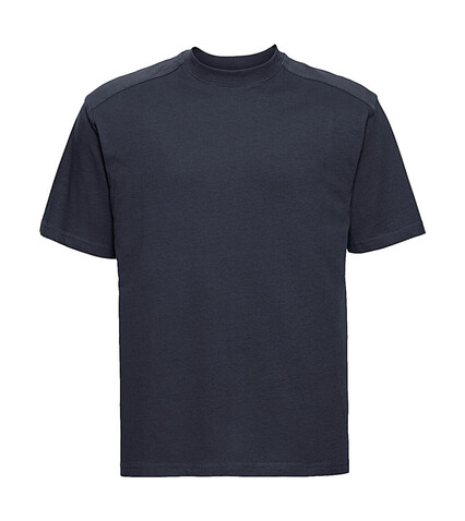Russell Europe Heavy Duty Workwear T-Shirt, French Navy, 2XL bedrucken, Art.-Nr. 110002017