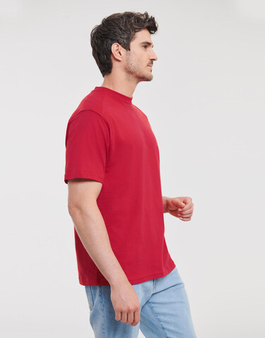 Russell Europe Heavy Duty Workwear T-Shirt, Light Oxford, 3XL bedrucken, Art.-Nr. 110007198