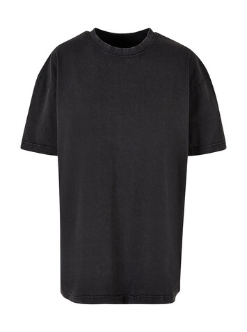 Build Your Brand Ladies Oversized Acid Wash, Black, XS bedrucken, Art.-Nr. 110391010 Build Your Brand Ladies Oversized Acid Wash, Black, XS bedrucken, Art.-Nr. 110391010
