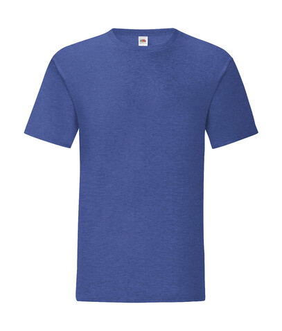 Fruit of the Loom Iconic 150 T, Heather Royal, S bedrucken, Art.-Nr. 111013021
