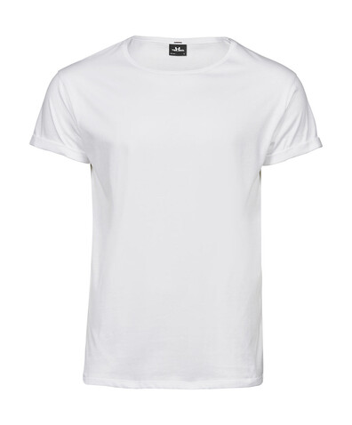 Tee Jays Roll-Up Tee, White, 2XL bedrucken, Art.-Nr. 112540007