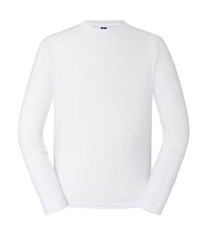 Russell Europe Authentic Classic Long Sleeve T, White, XS bedrucken, Art.-Nr. 113000002 Russell Europe Authentic Classic Long Sleeve T, White, XS bedrucken, Art.-Nr. 113000002