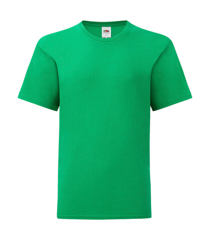 Fruit of the Loom Kids` Iconic 150 T, Sage, 104 (3-4) bedrucken, Art.-Nr. 113015323