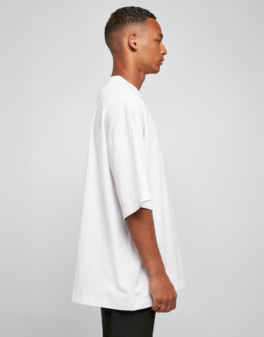 Build Your Brand Huge Tee, Light Asphalt, 2XL bedrucken, Art.-Nr. 115391185