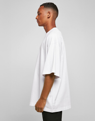 Build Your Brand Huge Tee, Light Asphalt, 2XL bedrucken, Art.-Nr. 115391185