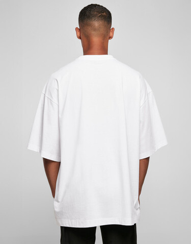 Build Your Brand Huge Tee, Light Asphalt, 2XL bedrucken, Art.-Nr. 115391185