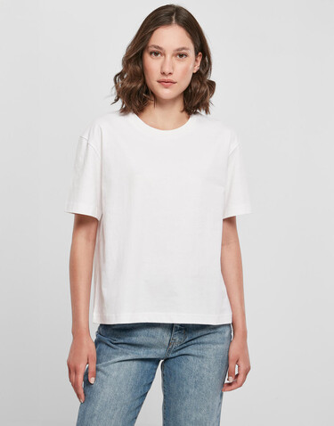 Build Your Brand Ladies Everyday Tee, White Sand, M bedrucken, Art.-Nr. 116390112