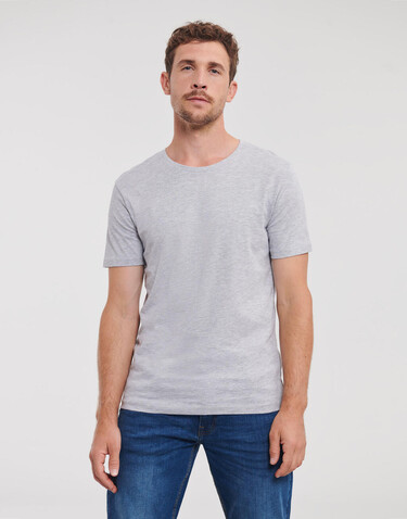 Russell Europe Men`s Pure Organic Tee, Burgundy, 3XL bedrucken, Art.-Nr. 119004488