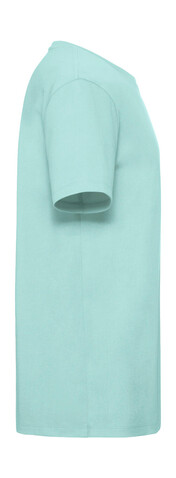 Russell Europe Men`s Pure Organic Tee, Aqua, 3XL bedrucken, Art.-Nr. 119003288
