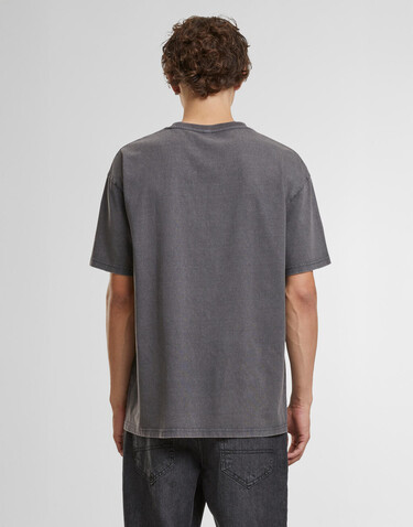 Build Your Brand Vintage Heavy Loose Tee, Black, S bedrucken, Art.-Nr. 119391011