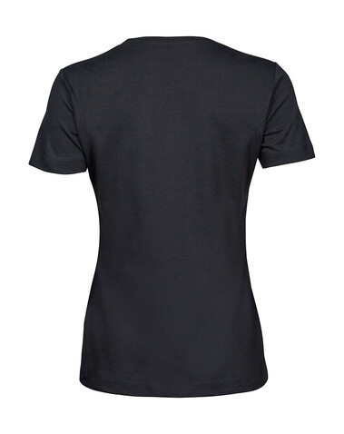 Tee Jays Ladies` Sof Tee, Black, M bedrucken, Art.-Nr. 119541013