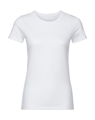Russell Europe Ladies´ Pure Organic Tee, White, XS bedrucken, Art.-Nr. 120000002 Russell Europe Ladies´ Pure Organic Tee, White, XS bedrucken, Art.-Nr. 120000002