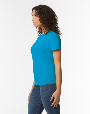 Gildan Softstyle Midweight Women`s T-Shirt, White, S bedrucken, Art.-Nr. 122090003