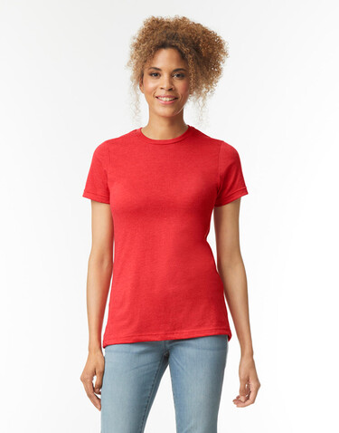 Gildan Softstyle CVC Women`s T-Shirt, White, S bedrucken, Art.-Nr. 124090003 Gildan Softstyle CVC Women`s T-Shirt, White, S bedrucken, Art.-Nr. 124090003