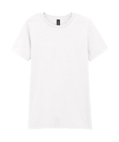 Gildan Softstyle CVC Women`s T-Shirt, White, S bedrucken, Art.-Nr. 124090003 Gildan Softstyle CVC Women`s T-Shirt, White, S bedrucken, Art.-Nr. 124090003