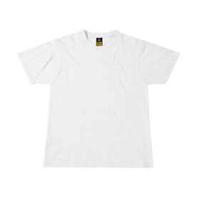 B &amp;amp; C Perfect Pro Workwear T-Shirt, White, S bedrucken, Art.-Nr. 126420003