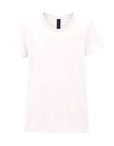 Gildan Softstyle Women`s T-Shirt, White, S bedrucken, Art.-Nr. 131090003 Gildan Softstyle Women`s T-Shirt, White, S bedrucken, Art.-Nr. 131090003