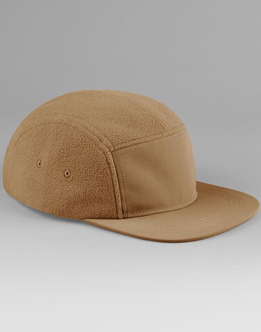 Beechfield Recycled Fleece Outdoor Camper Cap, Biscuit, One Size bedrucken, Art.-Nr. 133690110