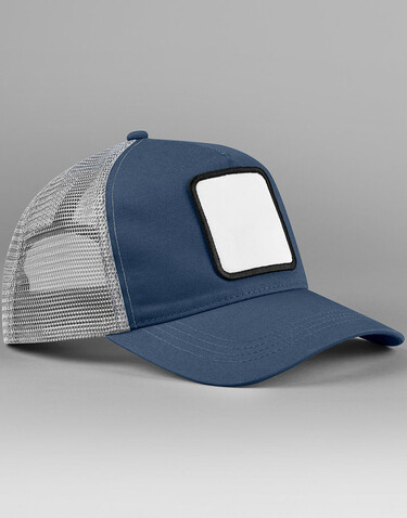 Beechfield Appliqué Patch 5 Panel Trucker, Stone/Shadow Grey, One Size bedrucken, Art.-Nr. 134690670 Beechfield Appliqué Patch 5 Panel Trucker, Stone/Shadow Grey, One Size bedrucken, Art.-Nr. 134690670