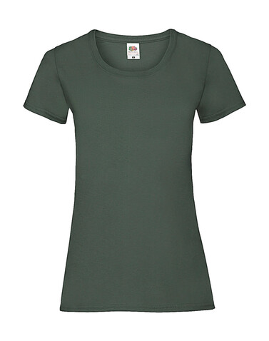 Fruit of the Loom Ladies` Valueweight T, Bottle Green, L (14) bedrucken, Art.-Nr. 136015405 Fruit of the Loom Ladies` Valueweight T, Bottle Green, L (14) bedrucken, Art.-Nr. 136015405