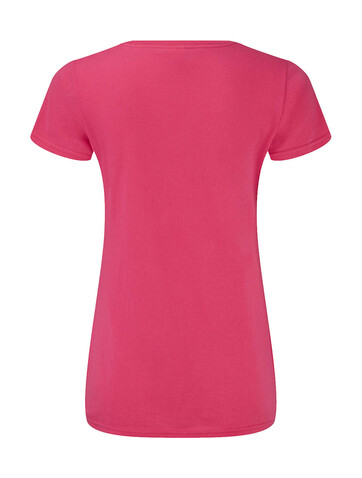 Fruit of the Loom Ladies` Iconic 150 V Neck T, Deep Navy, XS bedrucken, Art.-Nr. 146012022